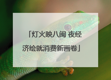 灯火映八闽 夜经济绘就消费新画卷