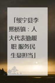 绥宁县李熙桥镇：人大代表勤履职 服务民生显担当