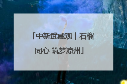 中新武威观｜石榴同心 筑梦凉州