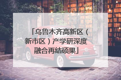 乌鲁木齐高新区（新市区）产学研深度融合再结硕果