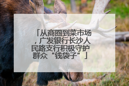 从商圈到菜市场，广发银行长沙人民路支行积极守护群众“钱袋子”