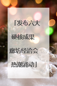 发布六大硬核成果 廊坊经洽会热潮涌动