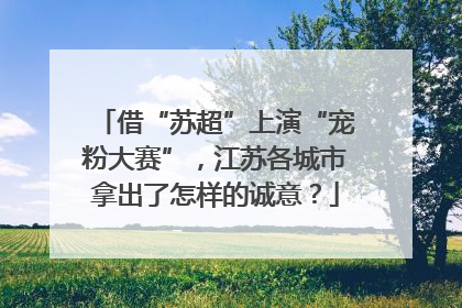 借“苏超”上演“宠粉大赛”，江苏各城市拿出了怎样的诚意？