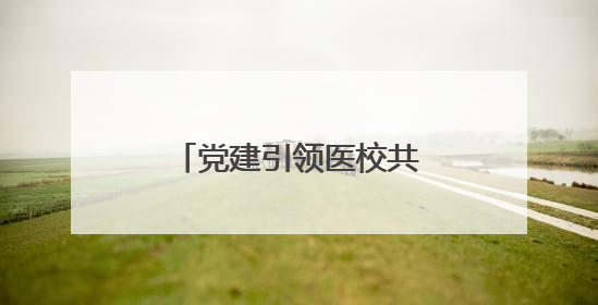 党建引领医校共建共筑儿童青少年心理健康防线