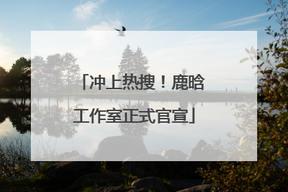 冲上热搜！鹿晗工作室正式官宣