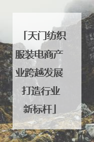 天门纺织服装电商产业跨越发展 打造行业新标杆
