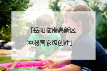 岳阳临港高新区冲刺国家级创建