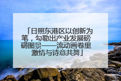 日照东港区以创新为笔，勾勒出产业发展磅礴图景——流动画卷里 激情与诗意共舞
