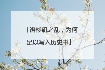 洛杉矶之乱，为何足以写入历史书