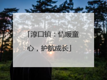 淳口镇：情暖童心，护航成长