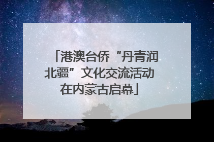 港澳台侨“丹青润北疆”文化交流活动在内蒙古启幕