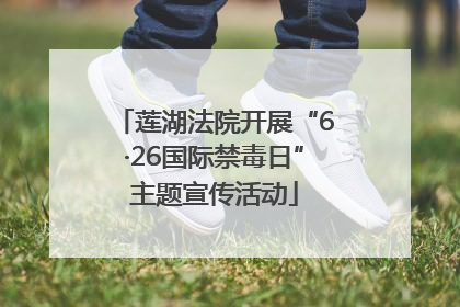 莲湖法院开展“6·26国际禁毒日”主题宣传活动