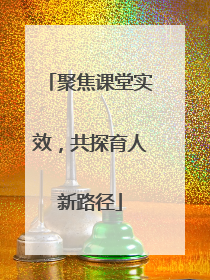 聚焦课堂实效，共探育人新路径