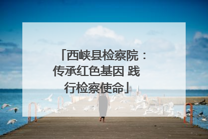 西峡县检察院：传承红色基因 践行检察使命
