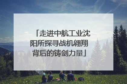 走进中航工业沈阳所探寻战机翱翔背后的铸剑力量