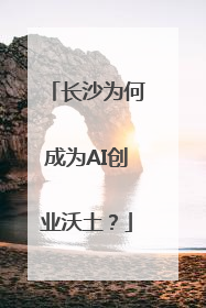 长沙为何成为AI创业沃土？