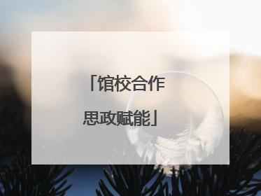 馆校合作 思政赋能