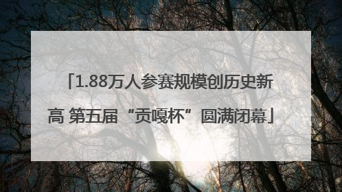 1.88万人参赛规模创历史新高 第五届“贡嘎杯”圆满闭幕