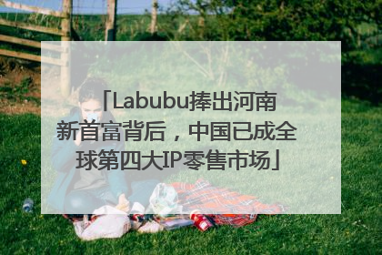 Labubu捧出河南新首富背后，中国已成全球第四大IP零售市场