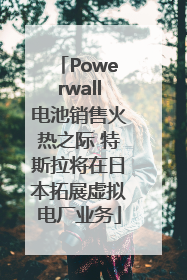 Powerwall电池销售火热之际 特斯拉将在日本拓展虚拟电厂业务